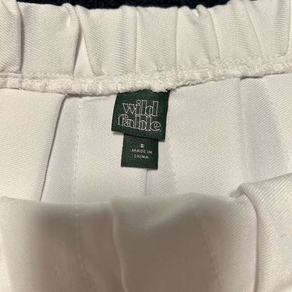 Wild Fable Pleated Skirt White - Picture 5 of 9